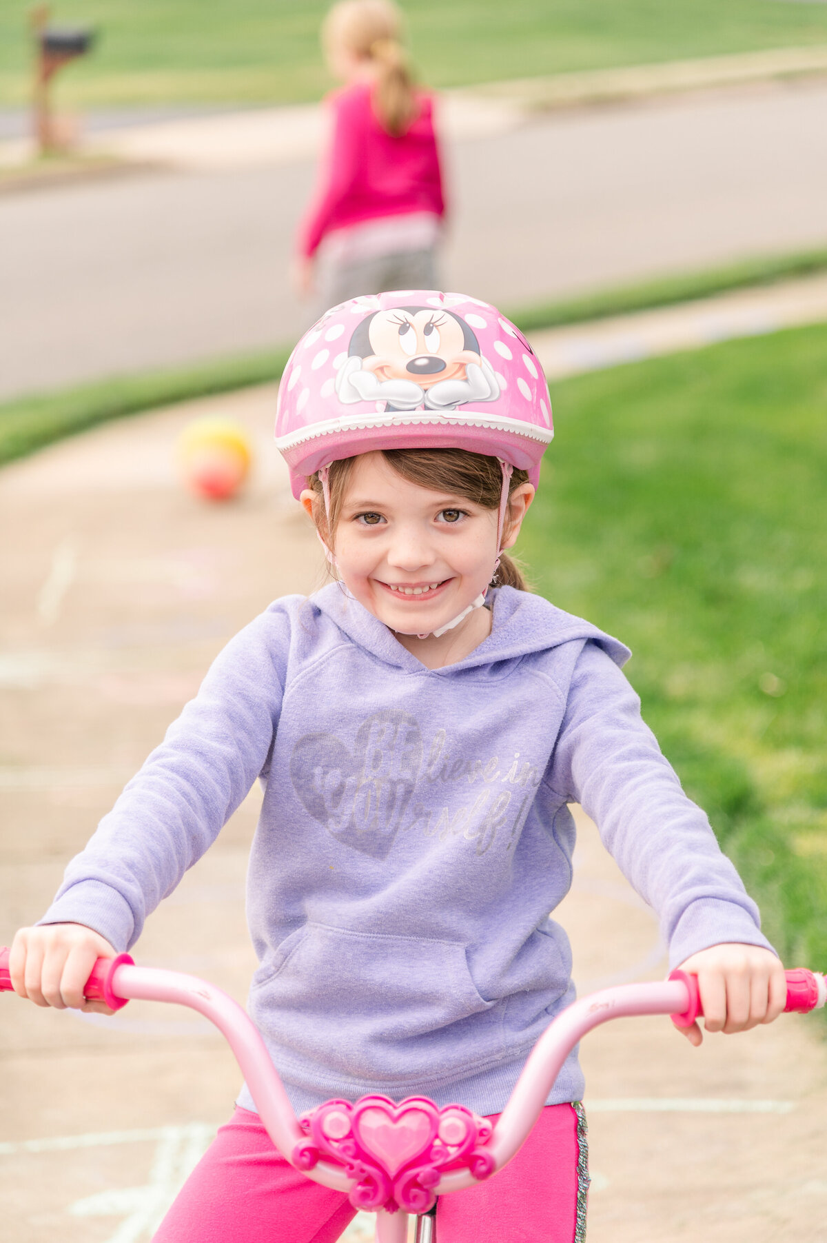 Tween biking Portrait. Photo taken by Dripping Springs Texas based  Lydia Teague Photography.