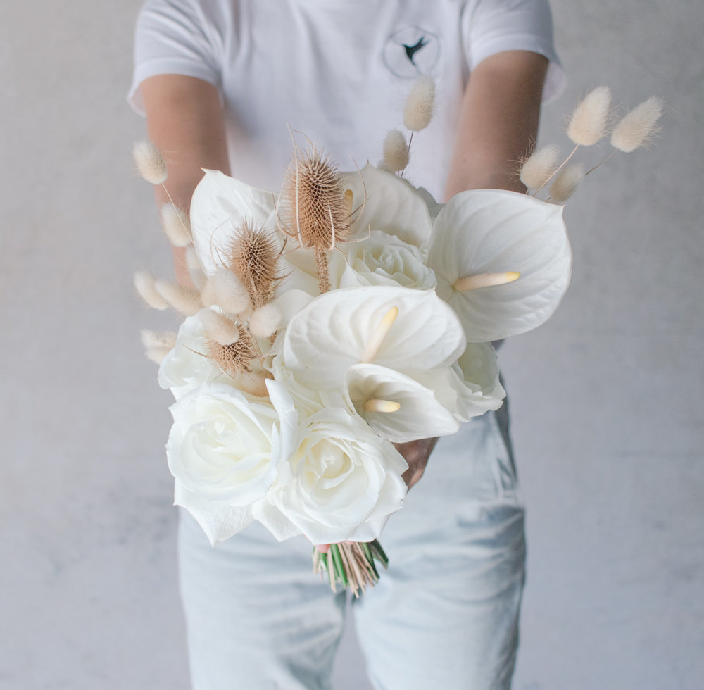 Florist wedding bouquet