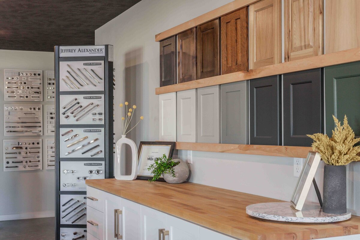 product displays at Revive Interiors Studio