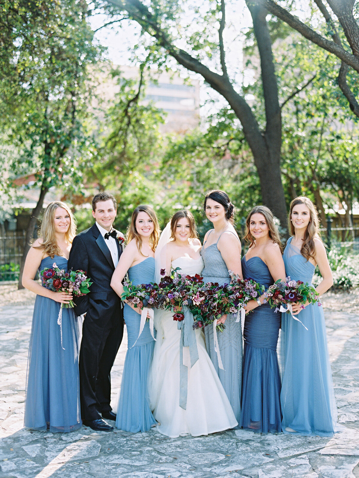 06-max-owens-design-jewel-toned-wedding-blue-bridesmaids