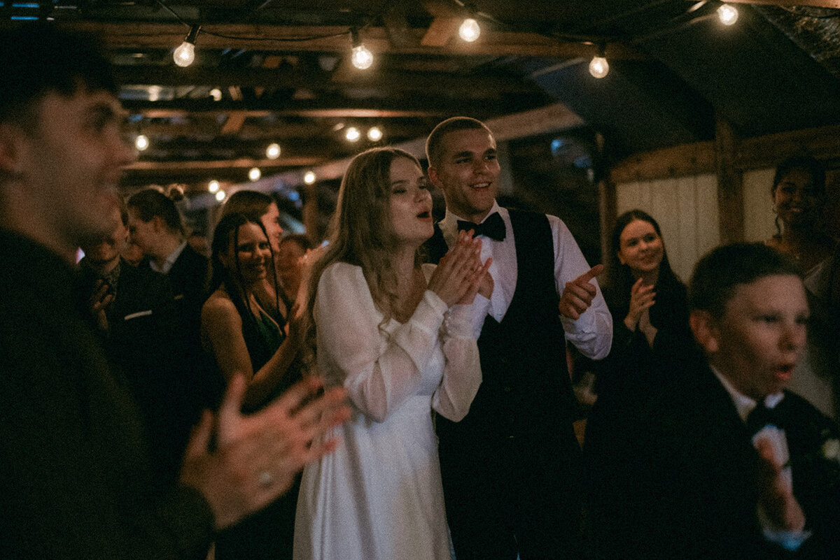 Wedding photo of an Intimate  wedding reception  in Porvoo by photographer Hannika Gabrielsson