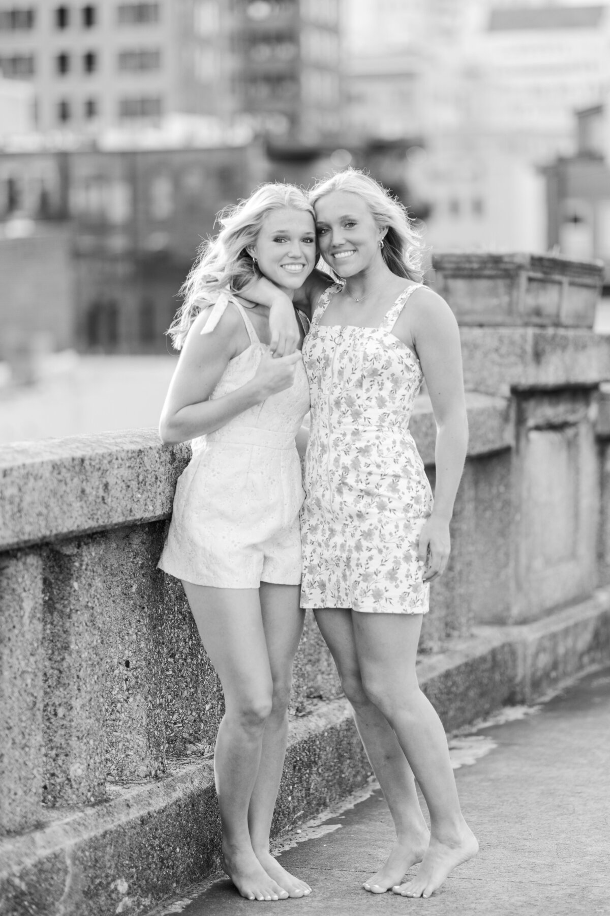 Katherine Horton Photography Madison & Brennan Grad Session B&W 407