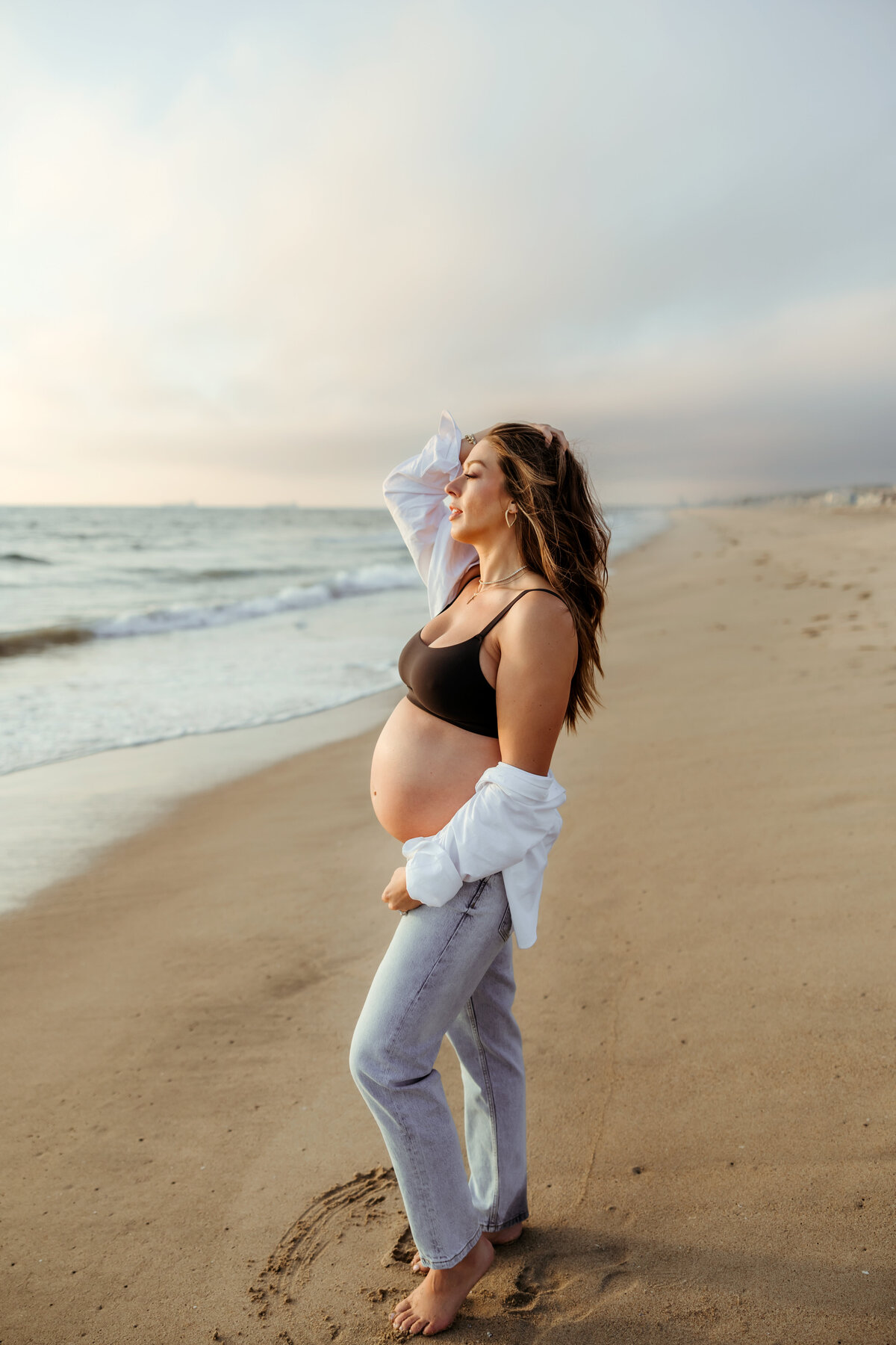 hermosa beach maternity photographer 34