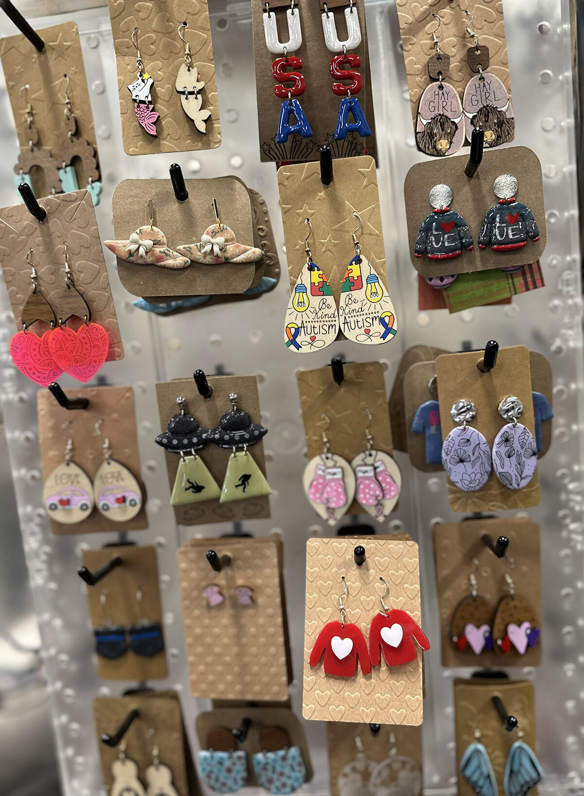 Handmade earrings