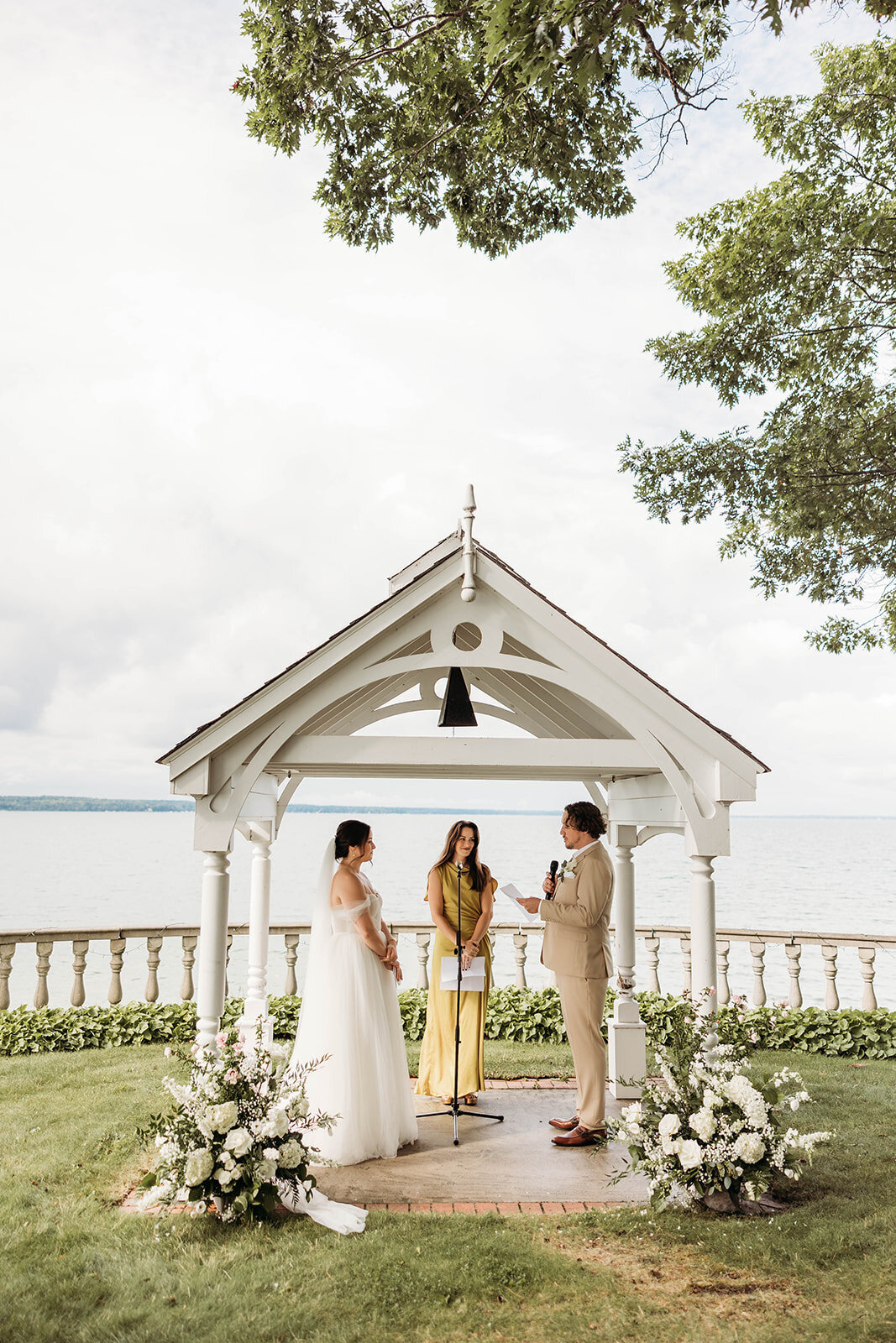 Red Pine Point Indian River Michigan Intimate Wedding Ceremony K. E. Rogers Photography-123