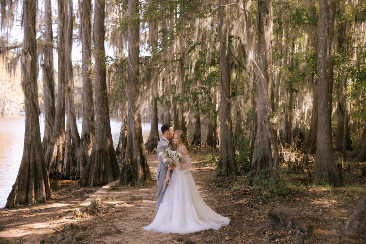 The Deep in the Heart Retreat | Jenna + Nathan | Elopement at Caddo Lake State Park | Karnack, Texas | Alison Faith Photography-3766