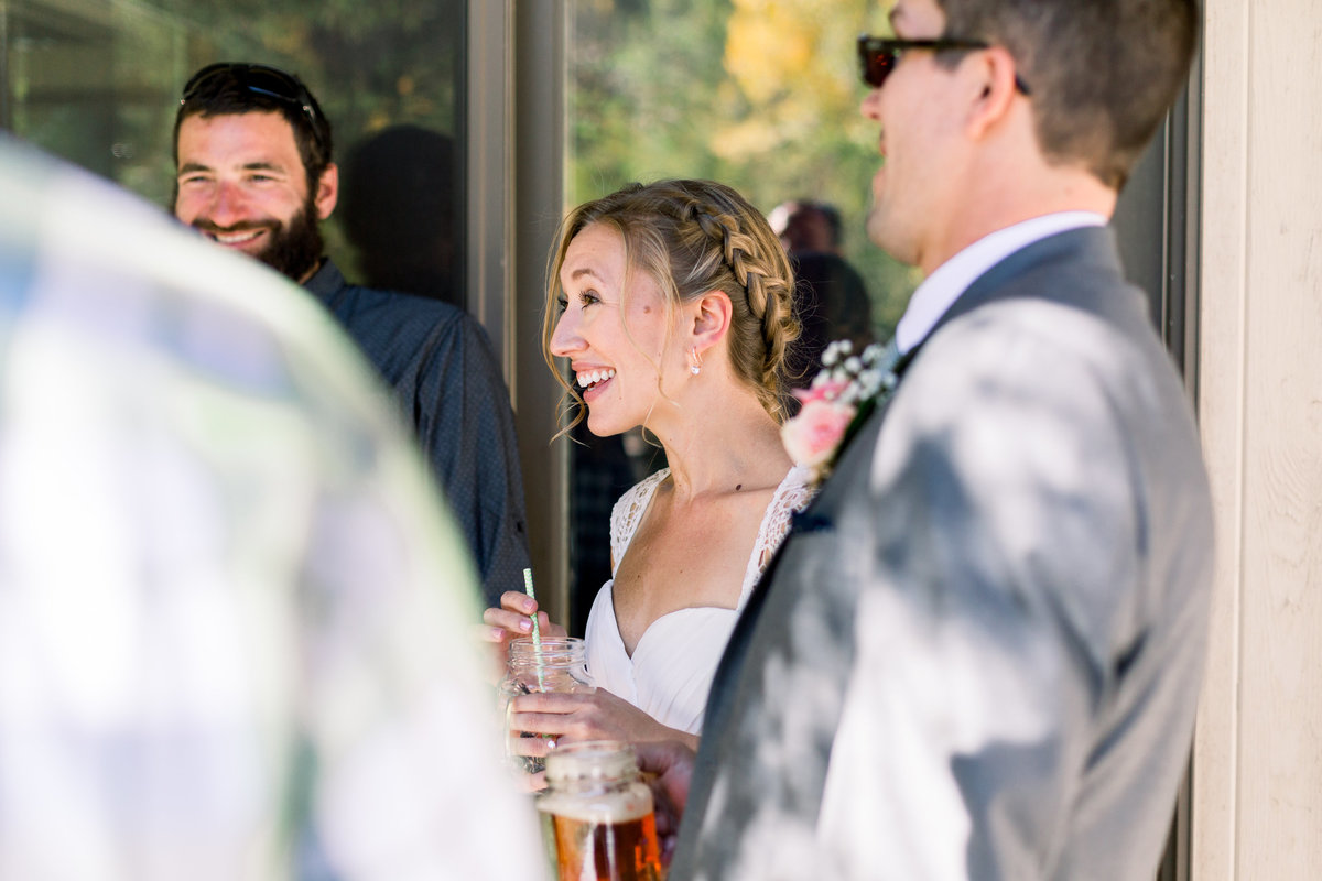 An intimate elopement nestled between the aspens in Lake Dillon, Colorado.