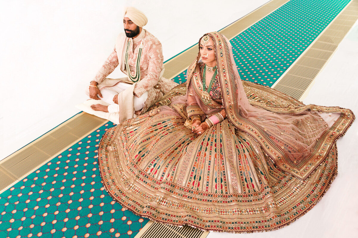 Sandeep + Arun Sikh Wedding-33