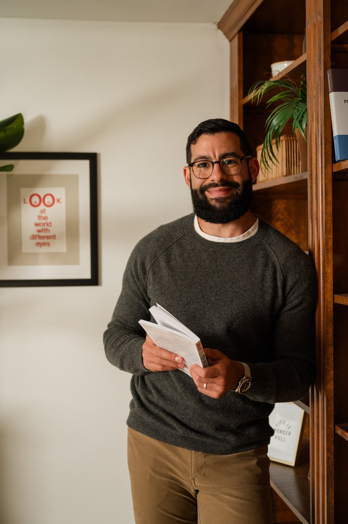 Nico Misleh captured in a storytelling-driven photoshoot reflecting the art and science of medicine