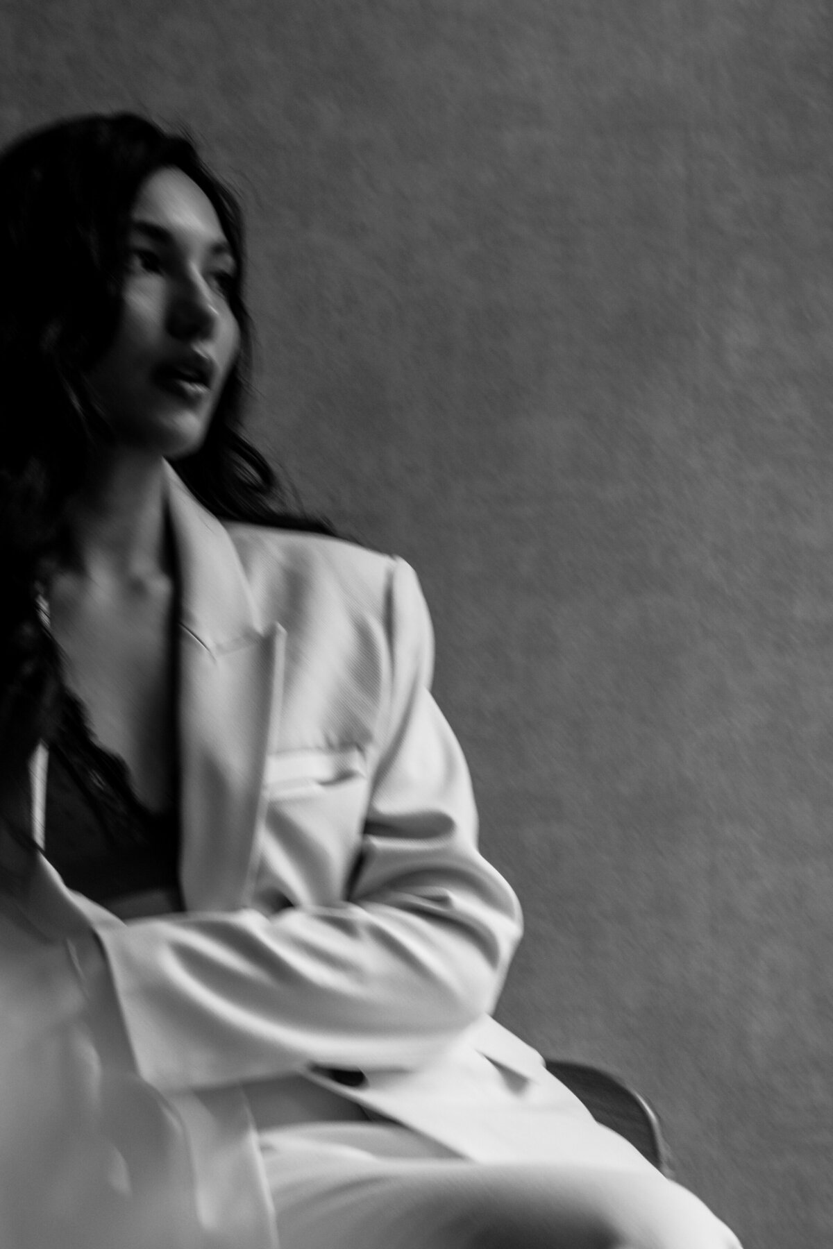 Artistic fine art portrait exuding sophistication and strength