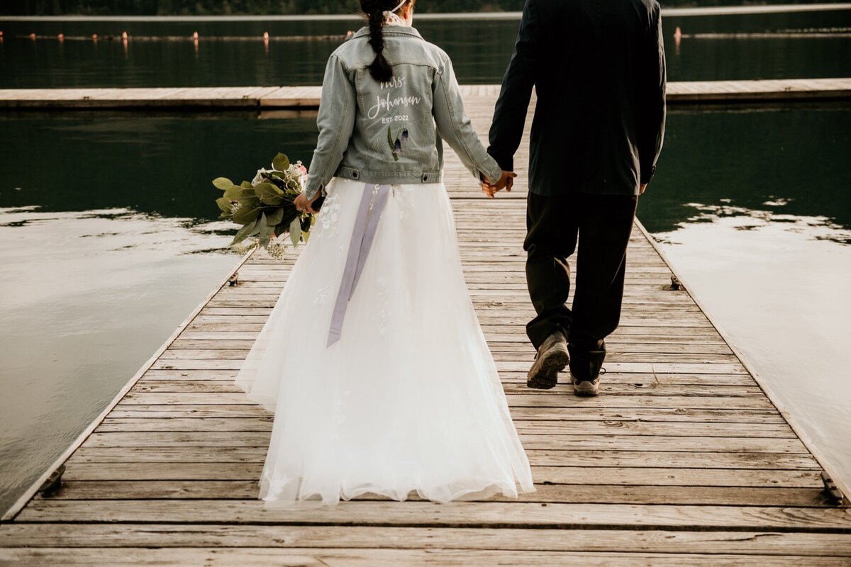 Elopement Lake Cushman  PNW