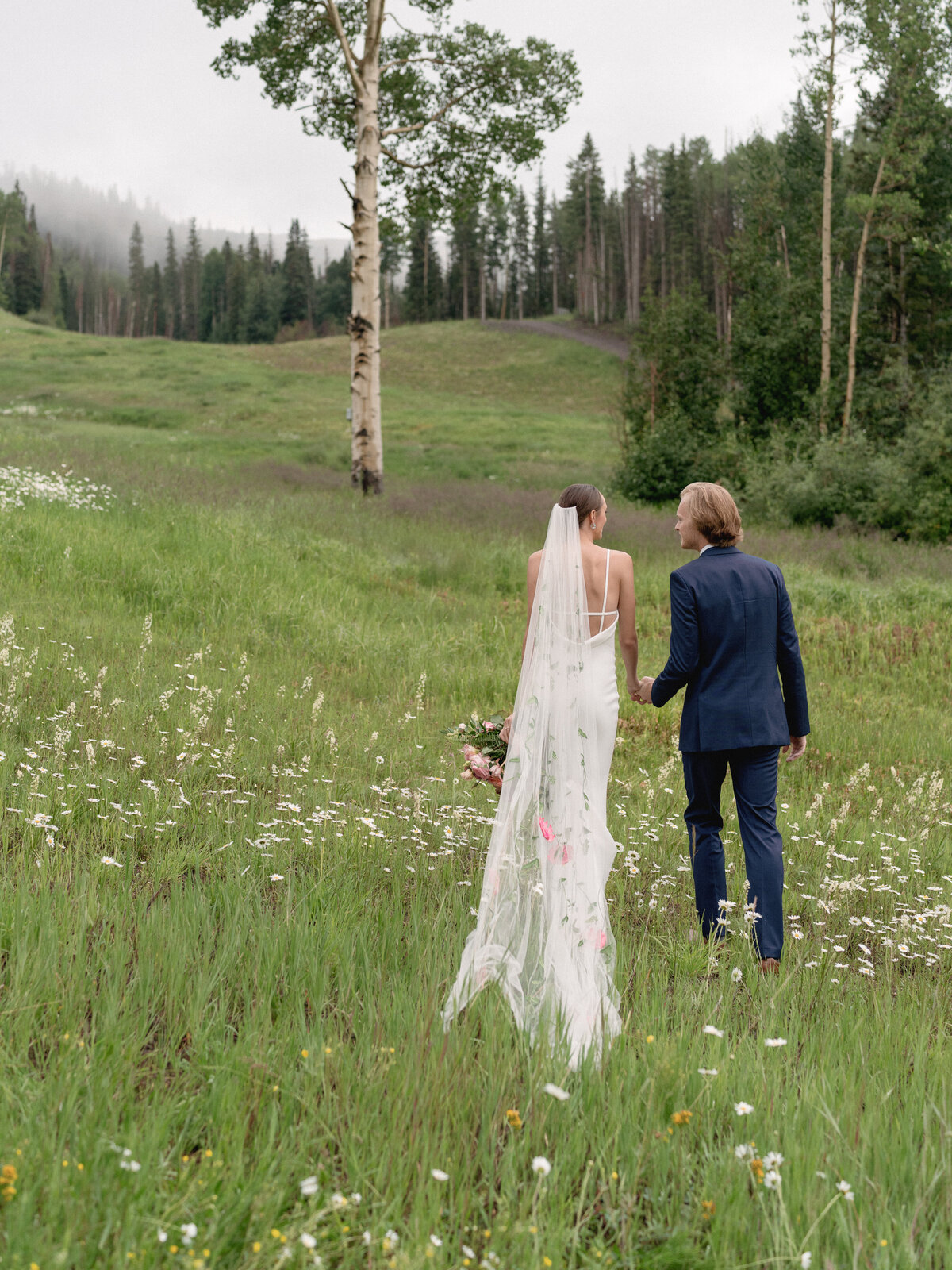 Logan & Ben - Fashion-Forward Mountaintop Wedding in Telluride, Colorado-41