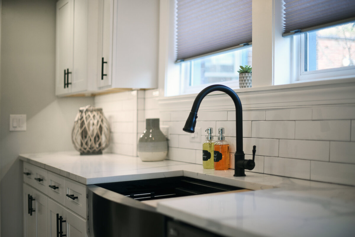 Professionally staged kitchen designed to maximize home value and buyer appeal