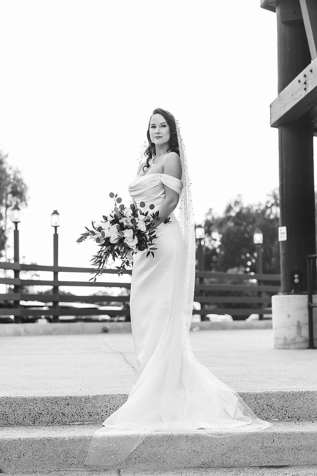 Kim & Luke Wedding BW-177