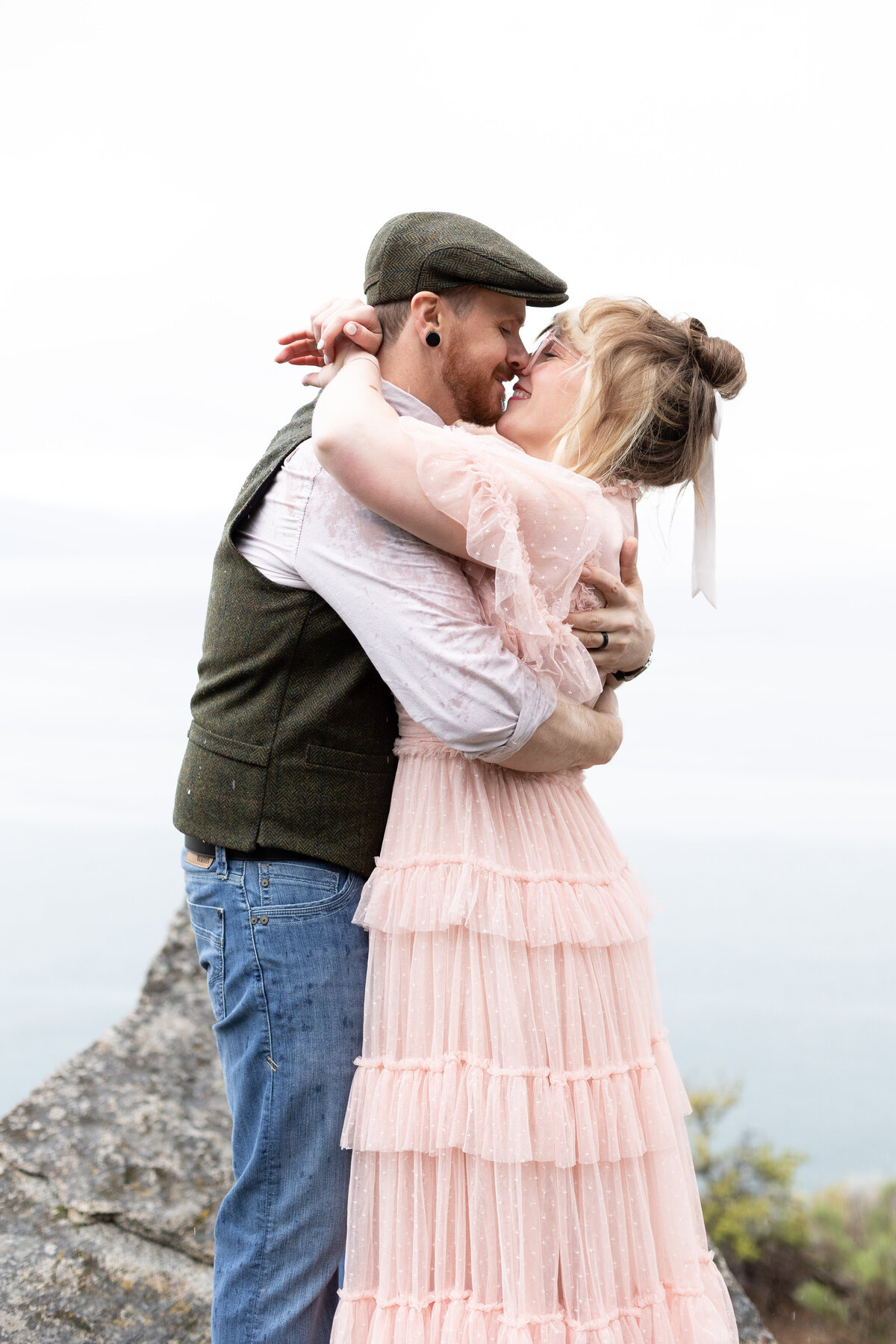 Lake Tahoe Mountaintop Elopement - 29