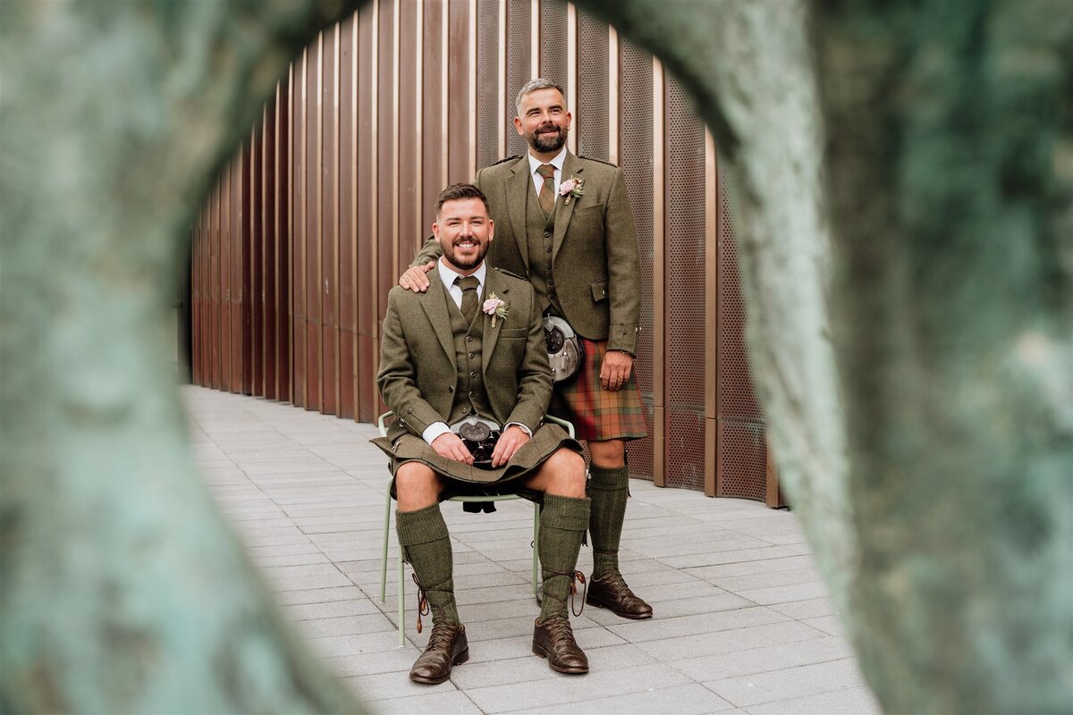 Aberdeen LGBTQ+ Wedding Photography by Aberdeen Wedding Photographer Scott Arlow - 63