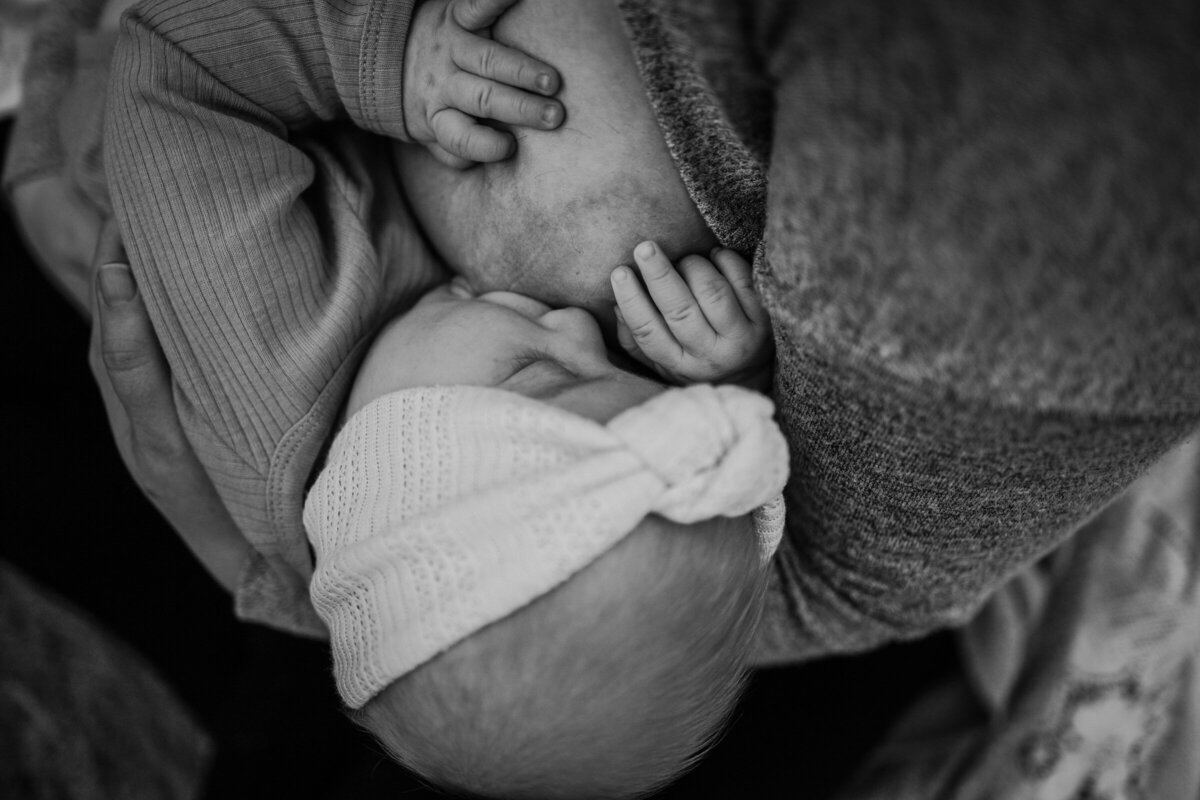 breastfeeding photography with Eugene Oregon family photographer Lux Marina Photography