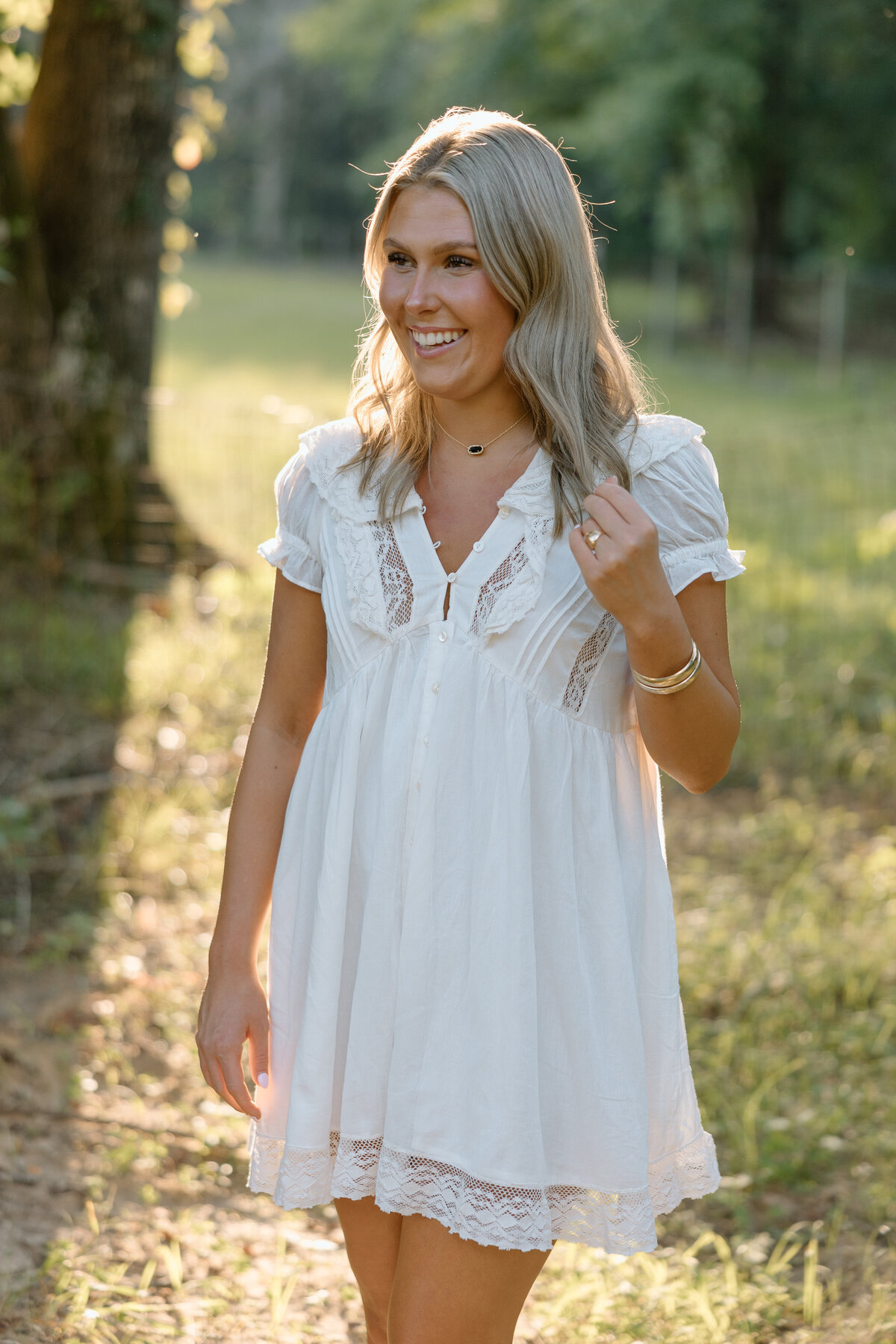 Senior photos on family property