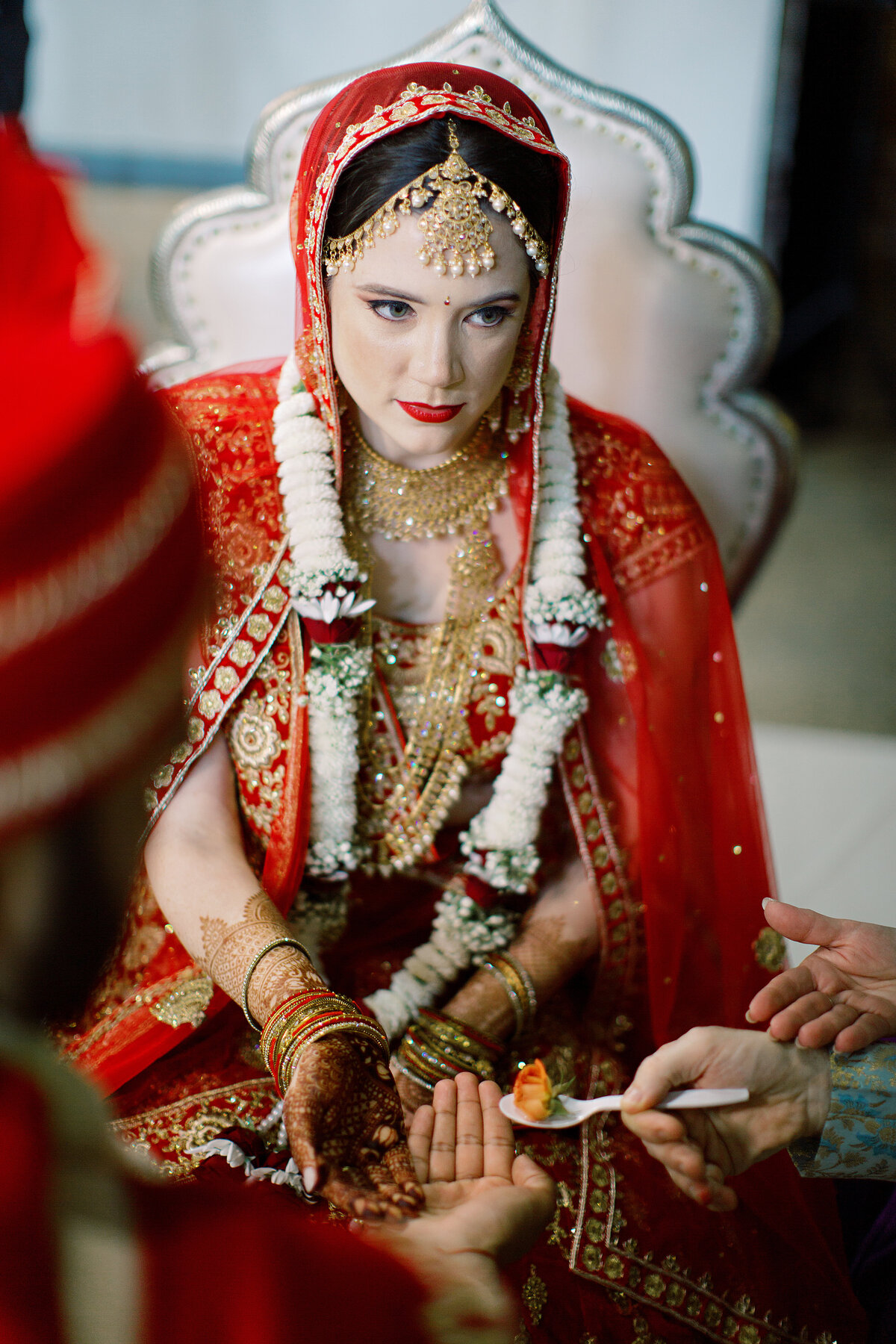 20 - Rialto Theatre Tampa Indian Wedding Ceremony Bride - Tampa Bay Wedding Planner
