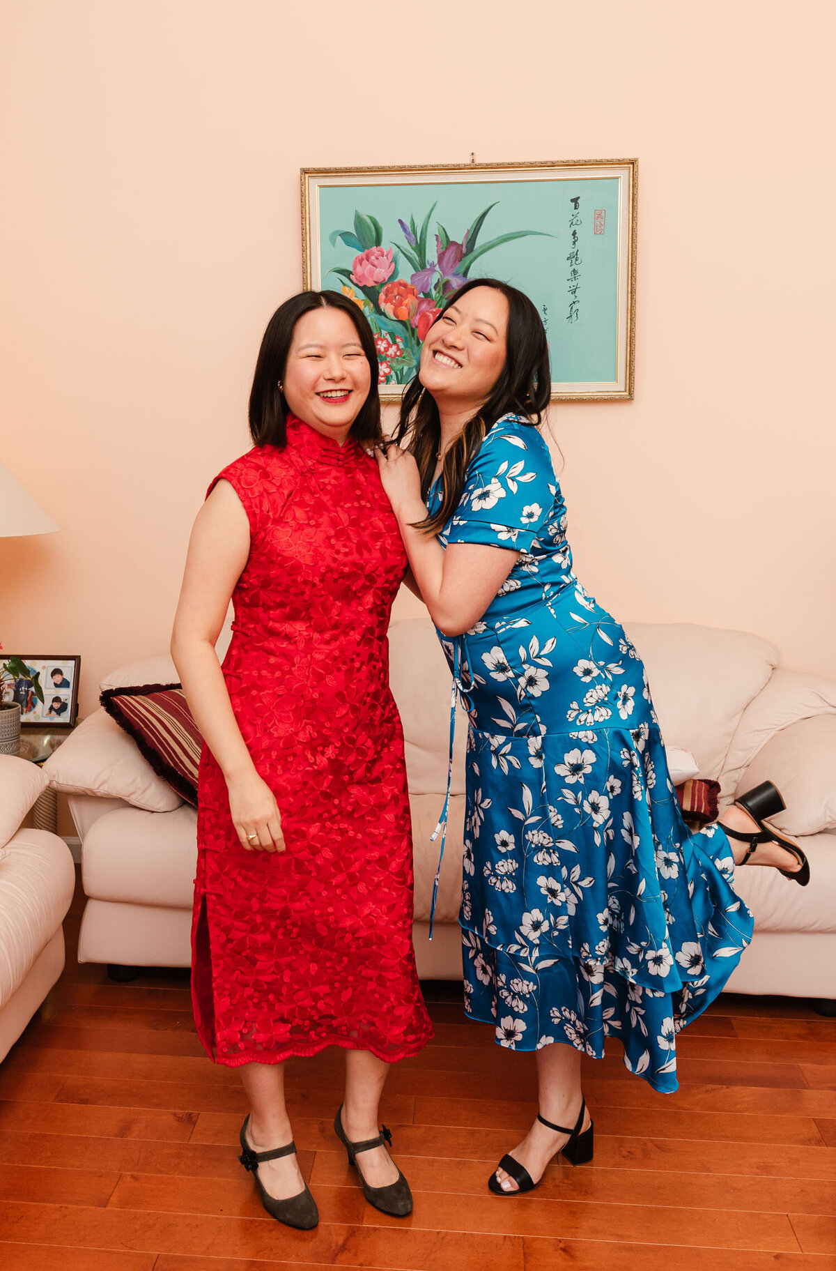 Helena + Nathan Ricke Wedding Family Celebration Session, In-Home, East Brunswick NJ, Nichole Tippin Photography-32