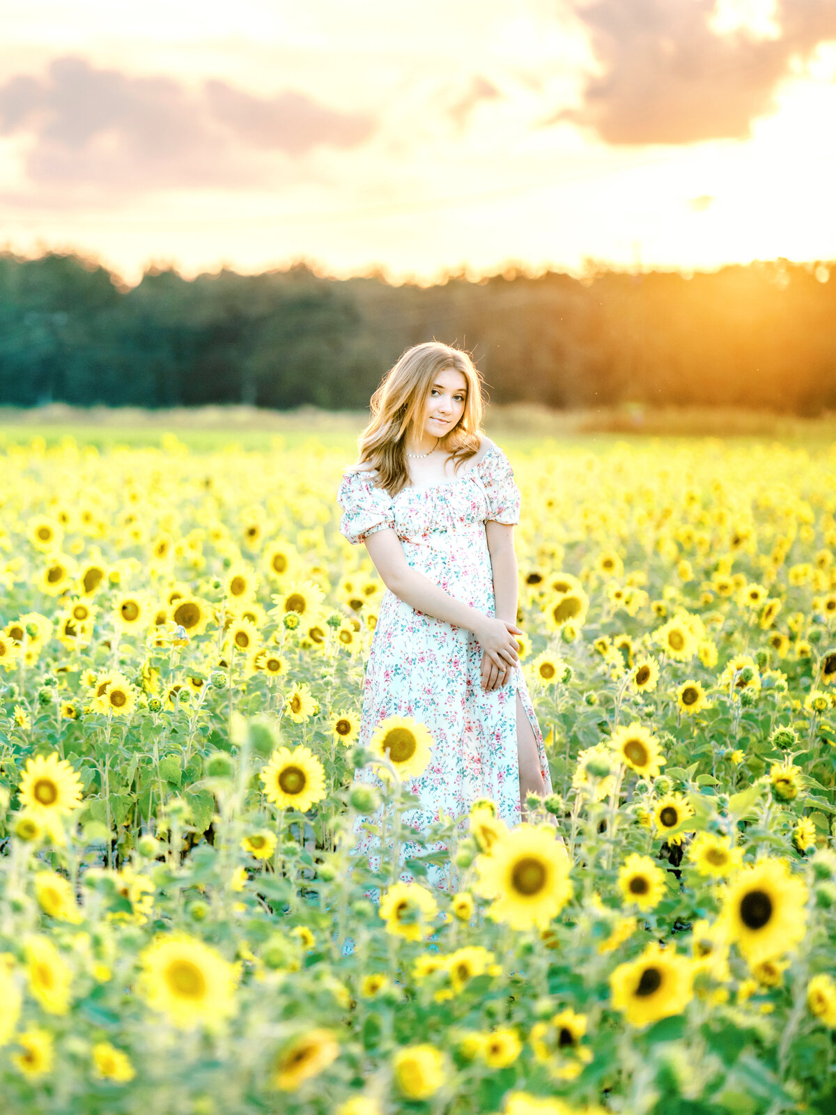 Sunflower Field Session-157