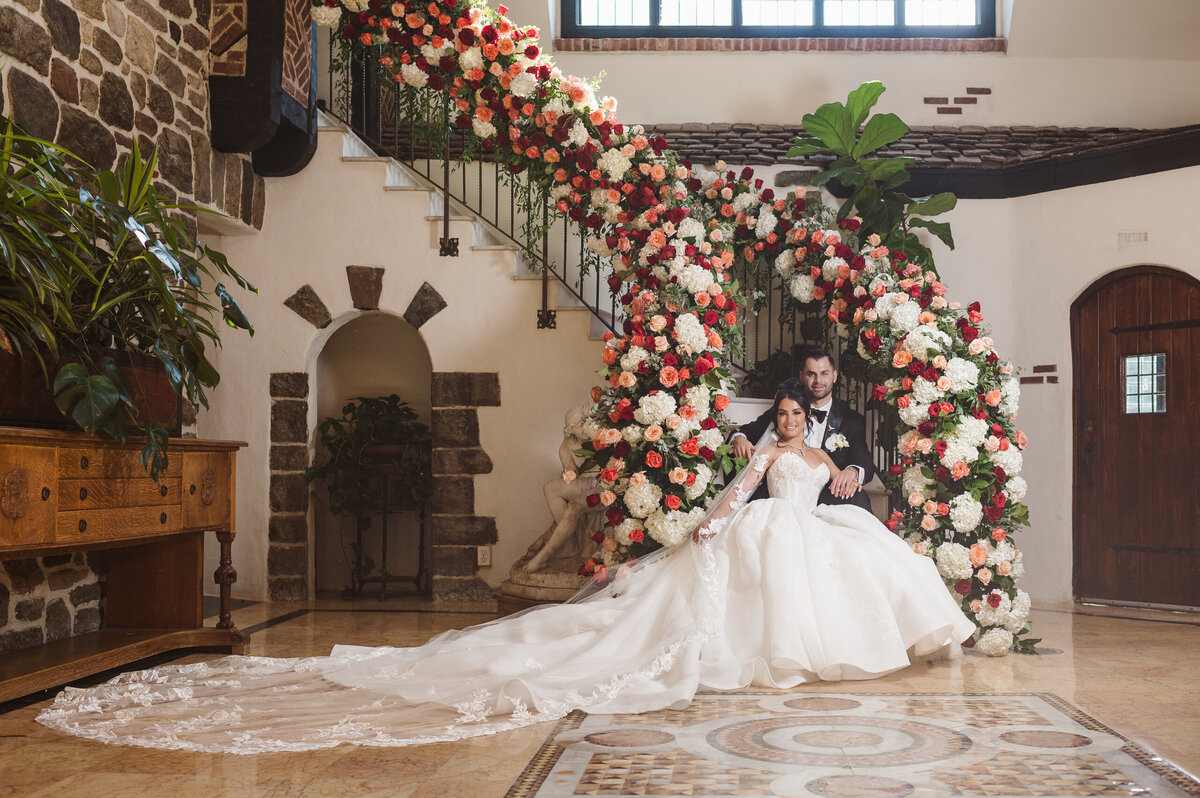 Storybook fairytale wedding photos at pleasantdale chateau nj by suess moments photographer