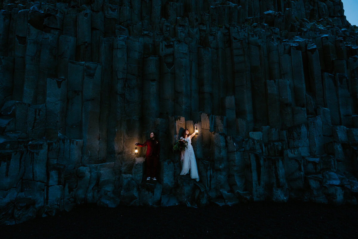 Reynisfjara Iceland Elopement