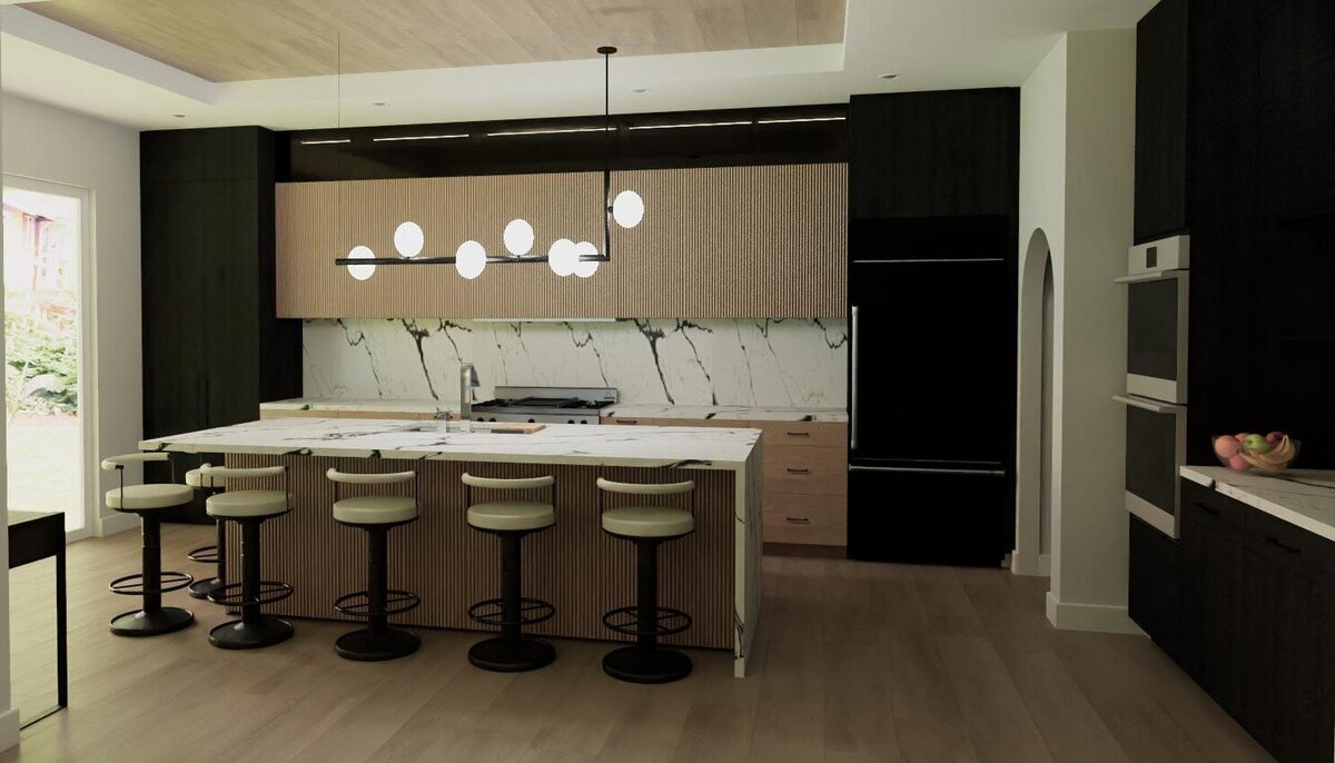 Residential kitchen design in Sacramento, California