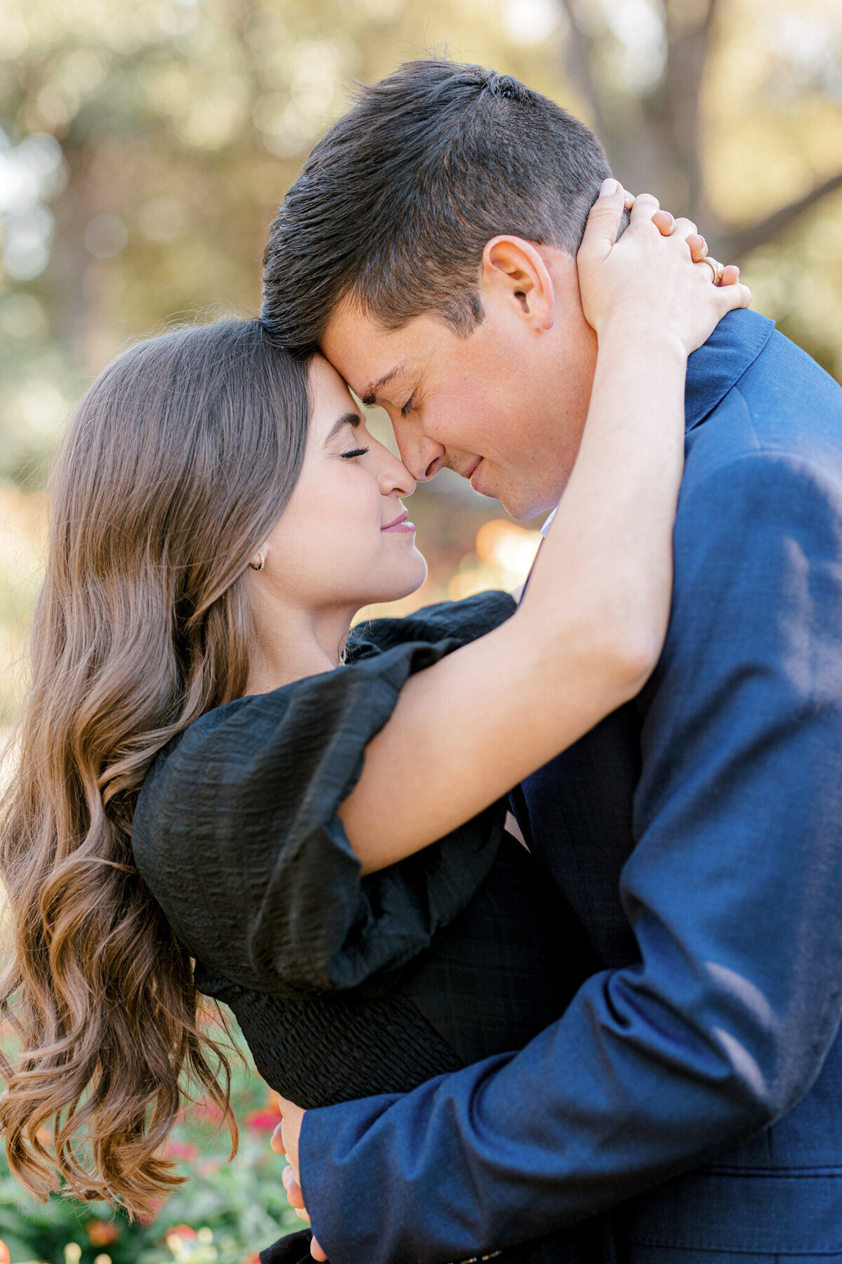 Annie & Logan's Engagement Session at The Dallas Arboretum | Sami Kathryn Photography | Dallas Wedding Photographer-3
