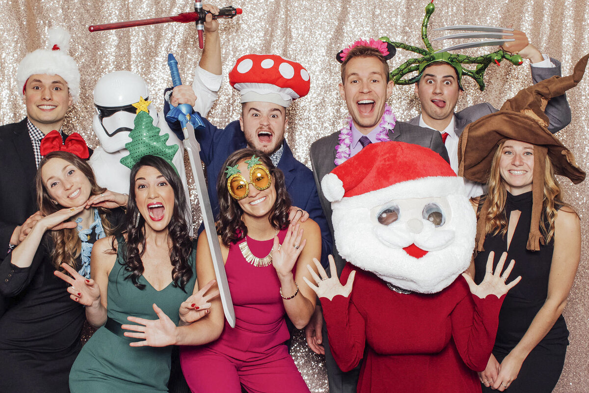 Fun beach wedding photo booth at The Gables in Beach Haven, Ocean County, New Jersey