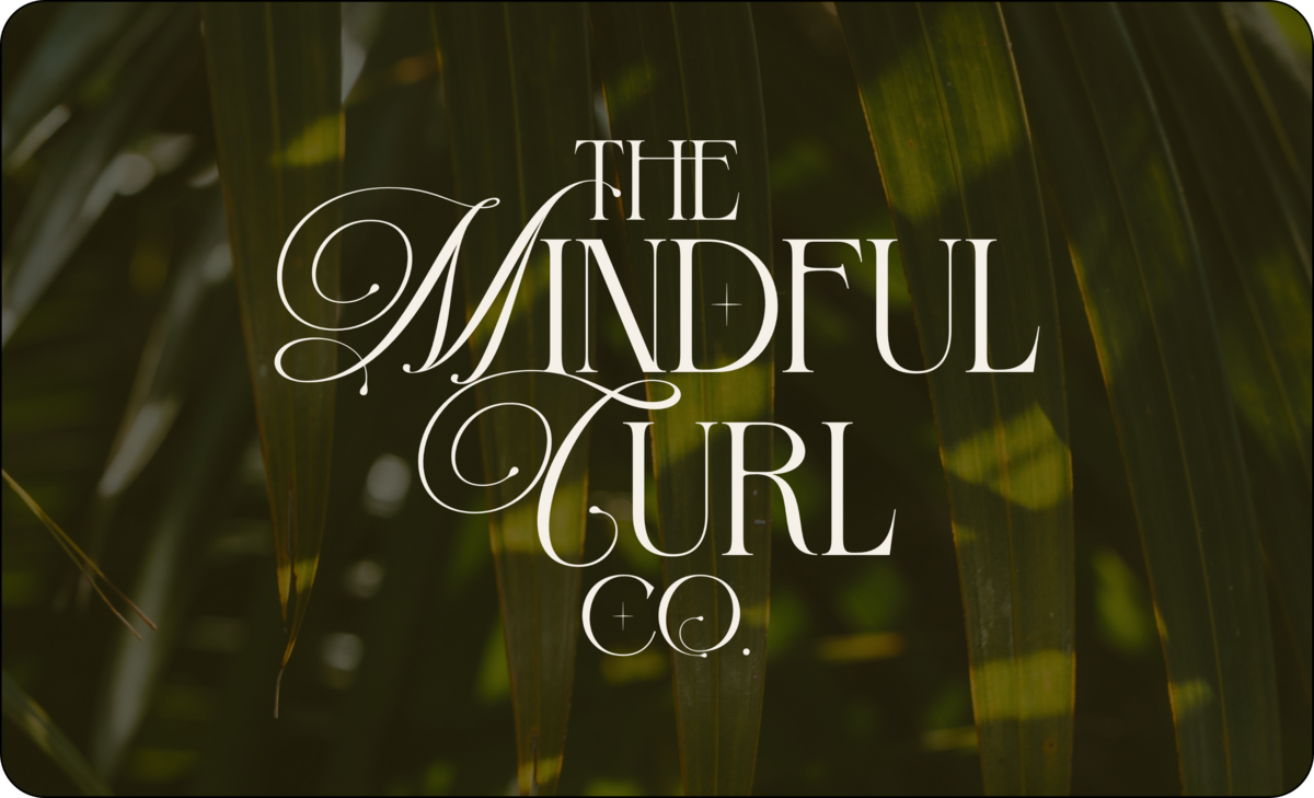 Mindful Curl Logo Banner