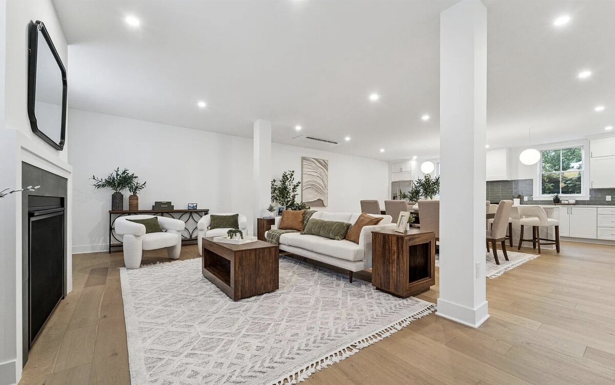 Kelly DeTommaso Elegant Transitions Ambler Unit B - Living Room 1