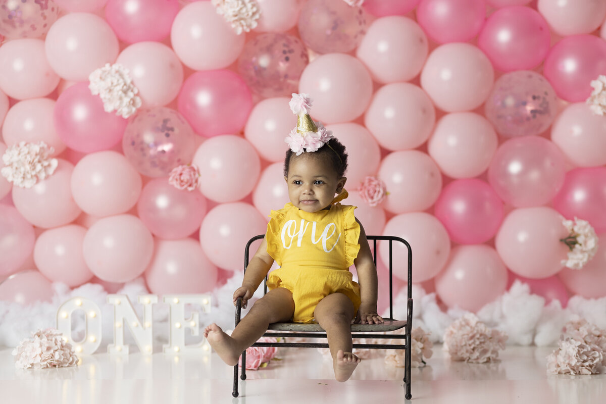 cake smash photography in Fayetteville Georgia