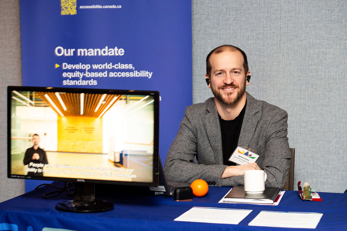 Ottawa event photography showing vendors at a corporate conference at the Westin Hotel. Captured by JEMMAN Photography COMMERCIAL