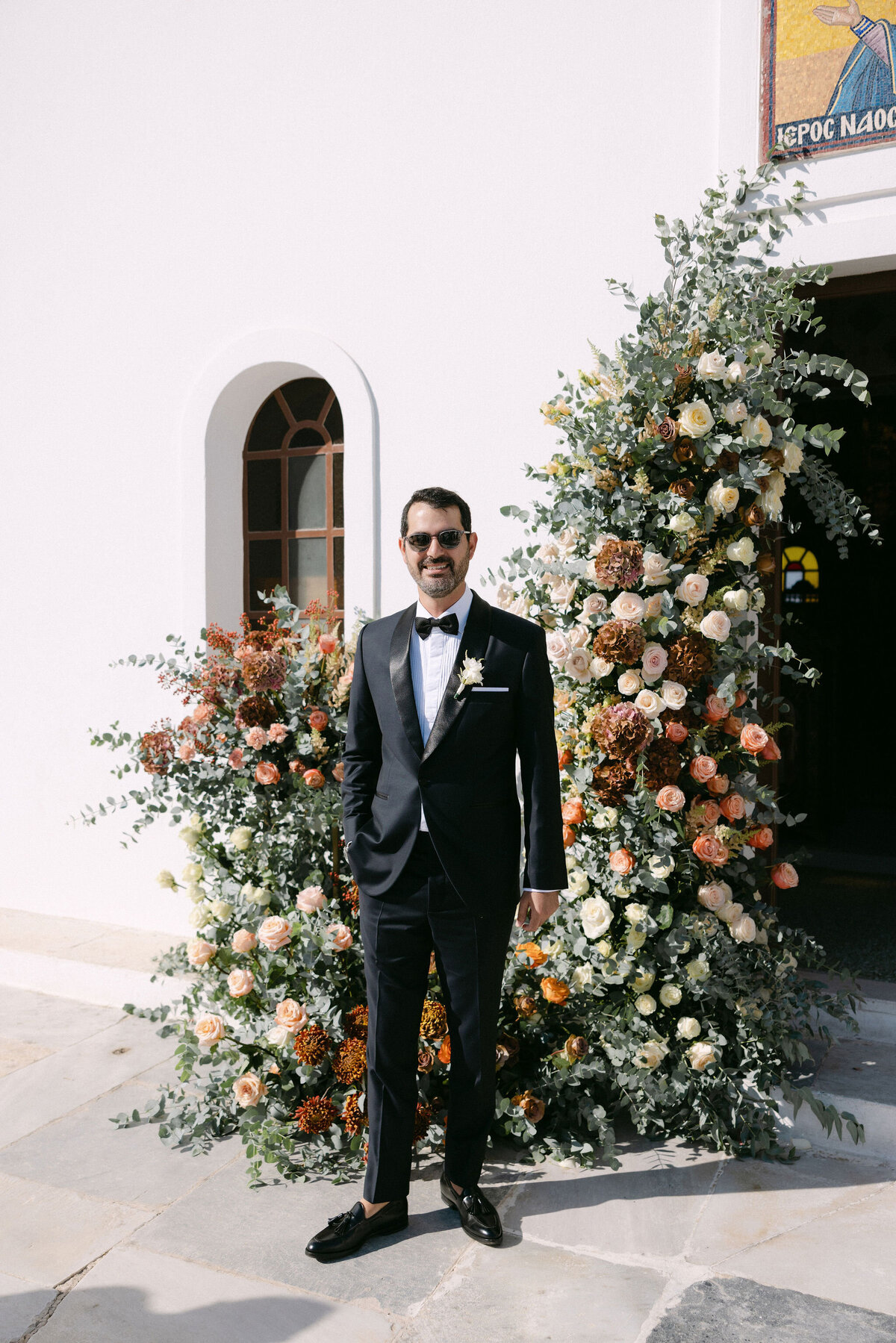 J&E | Glamorous Greece Wedding