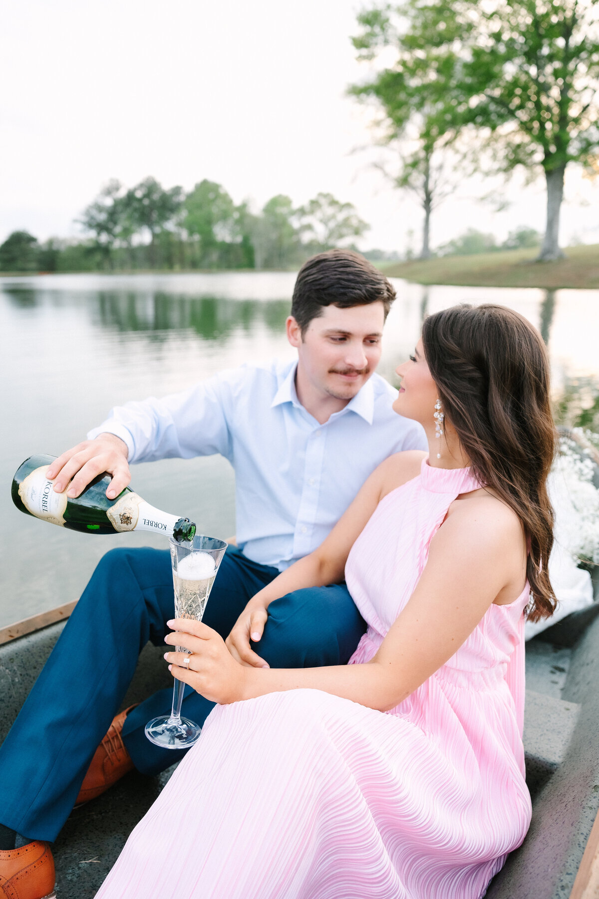 Louisiana Engagements Canoe Photographer
