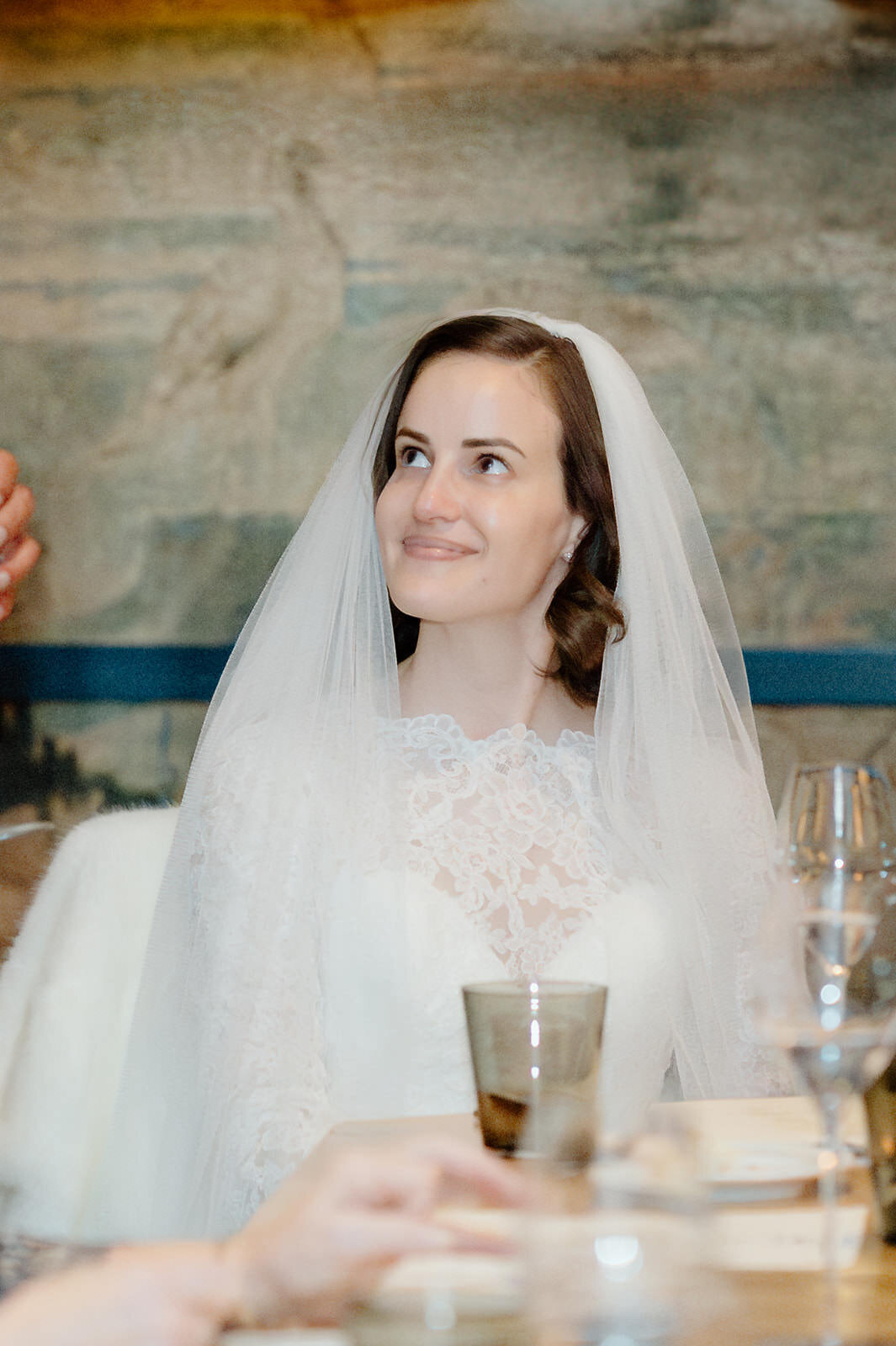 Intimate wedding reception dinner at Burbon stakehouse, JW Essex house marriot, NYC | Oduma photography-35