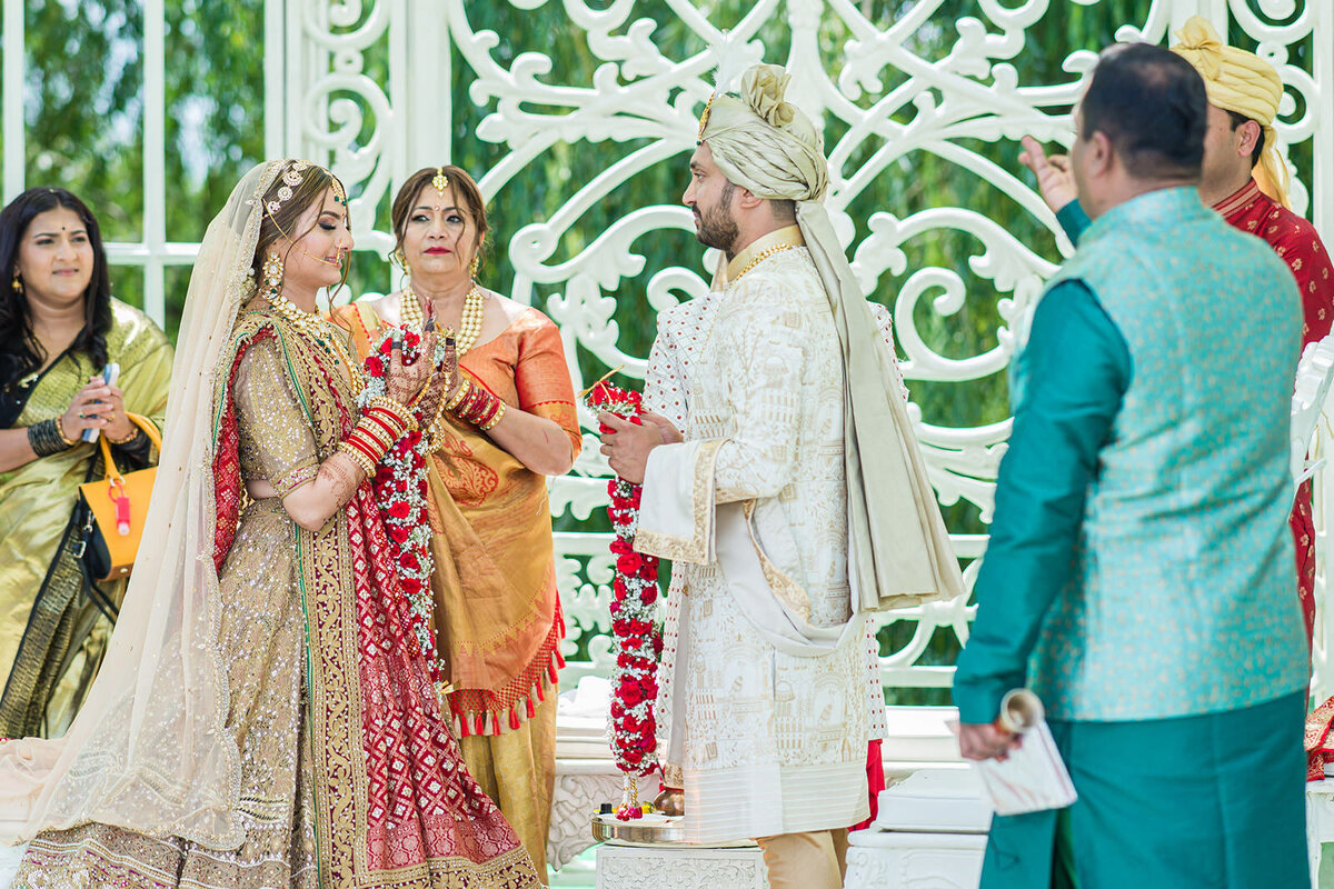 Indian wedding day photo - indian ceremony