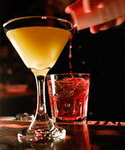 Craft Cocktails at the Martini Lounge at Max Dales Steak and Chop House