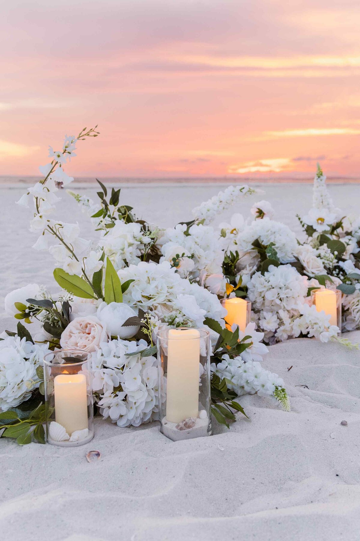 30-flowers-candles-beach-sunset