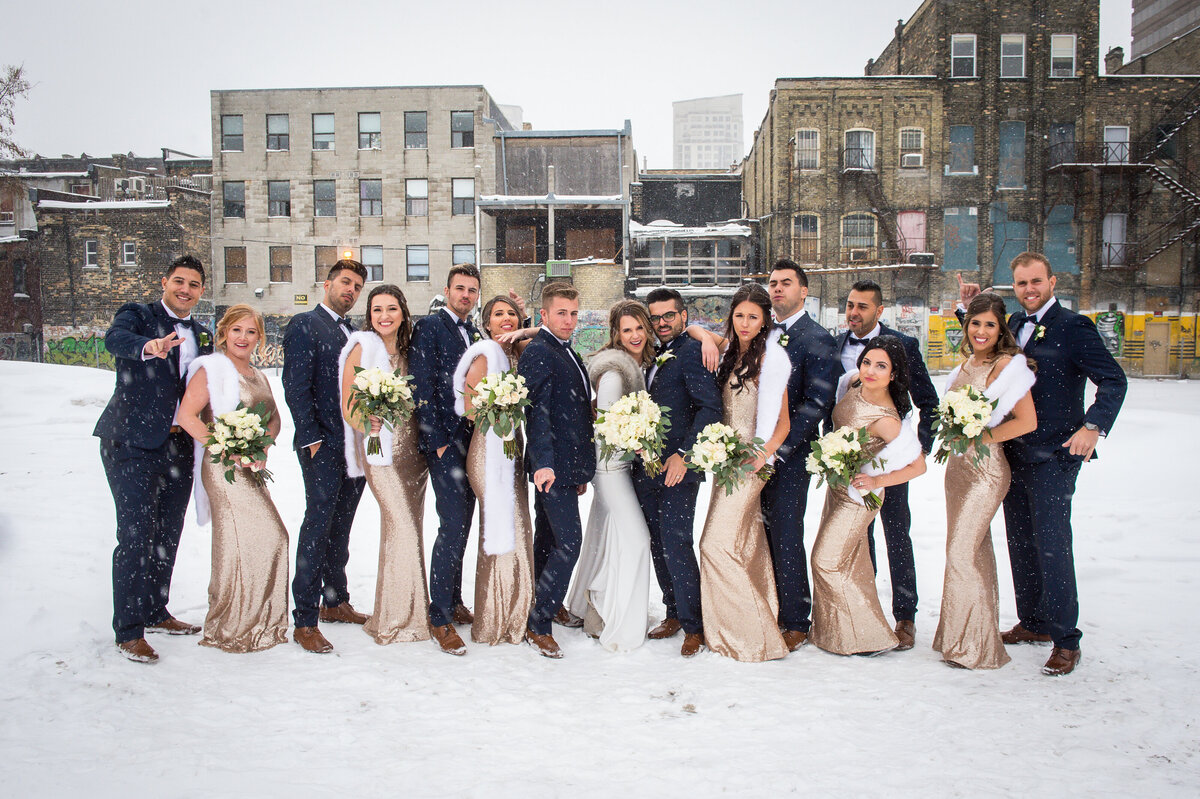 Winter Wedding Photography in London, Ontario