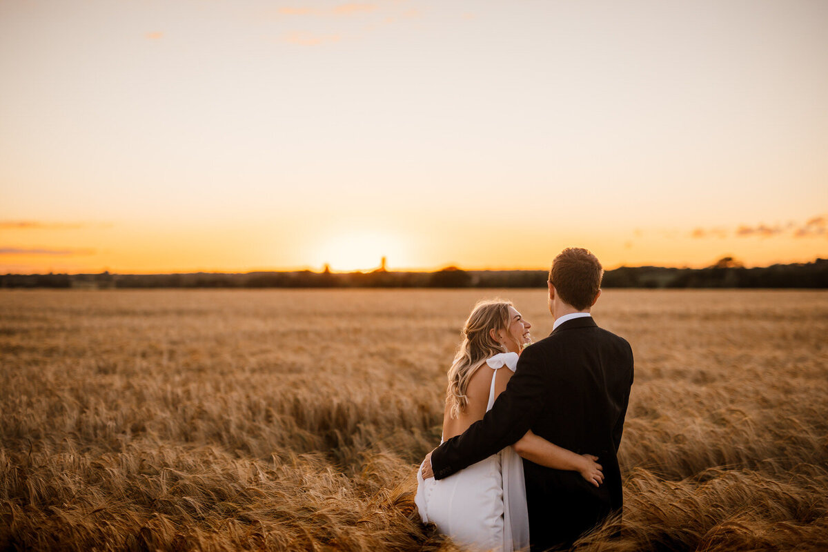 Sunset Wedding Photographer