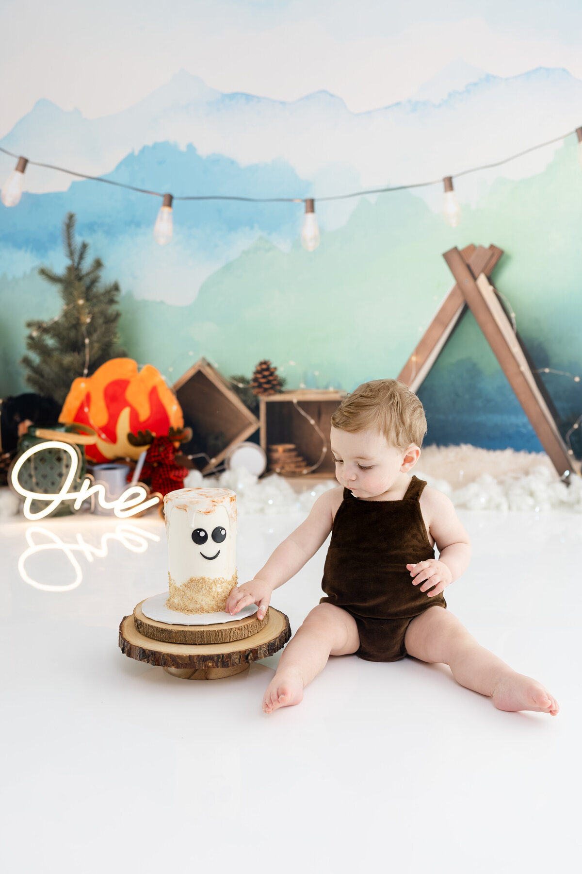 Cake Smash and Splash - Logan-22