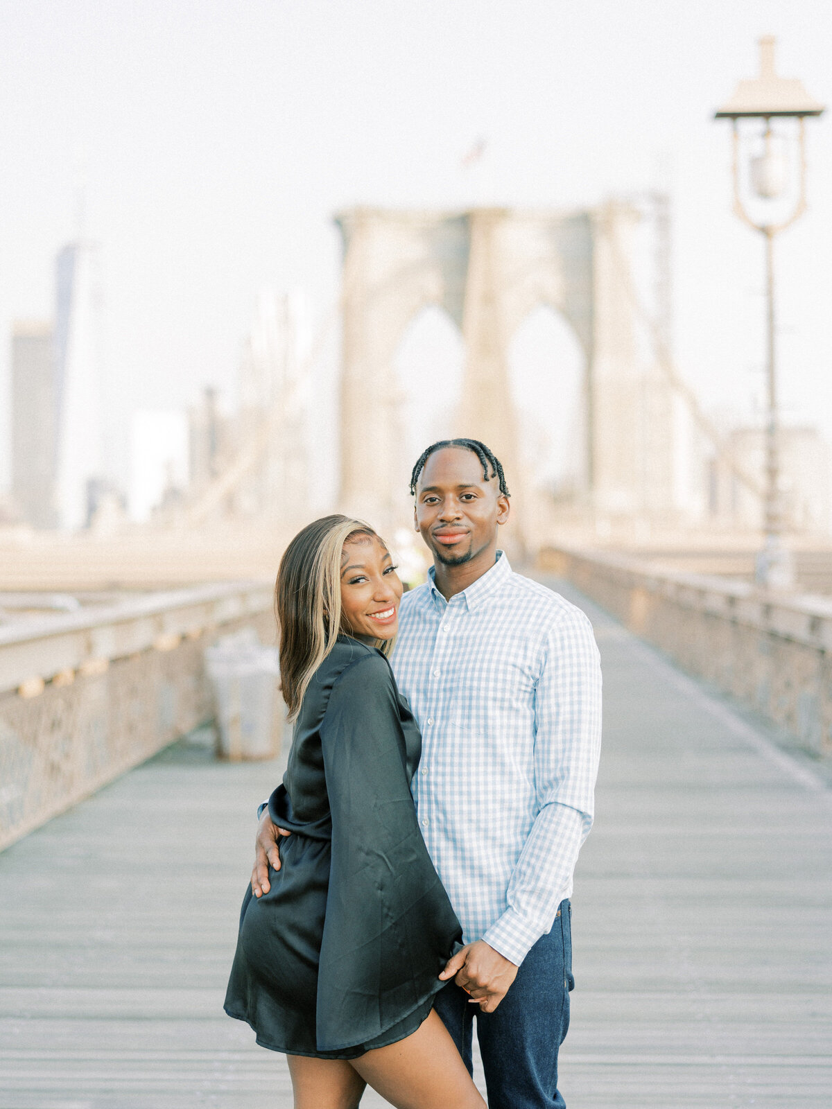 Brooklyn Bridge and DUMBO Sunrise, Engagement Session | Amarachi Ikeji Photography 26