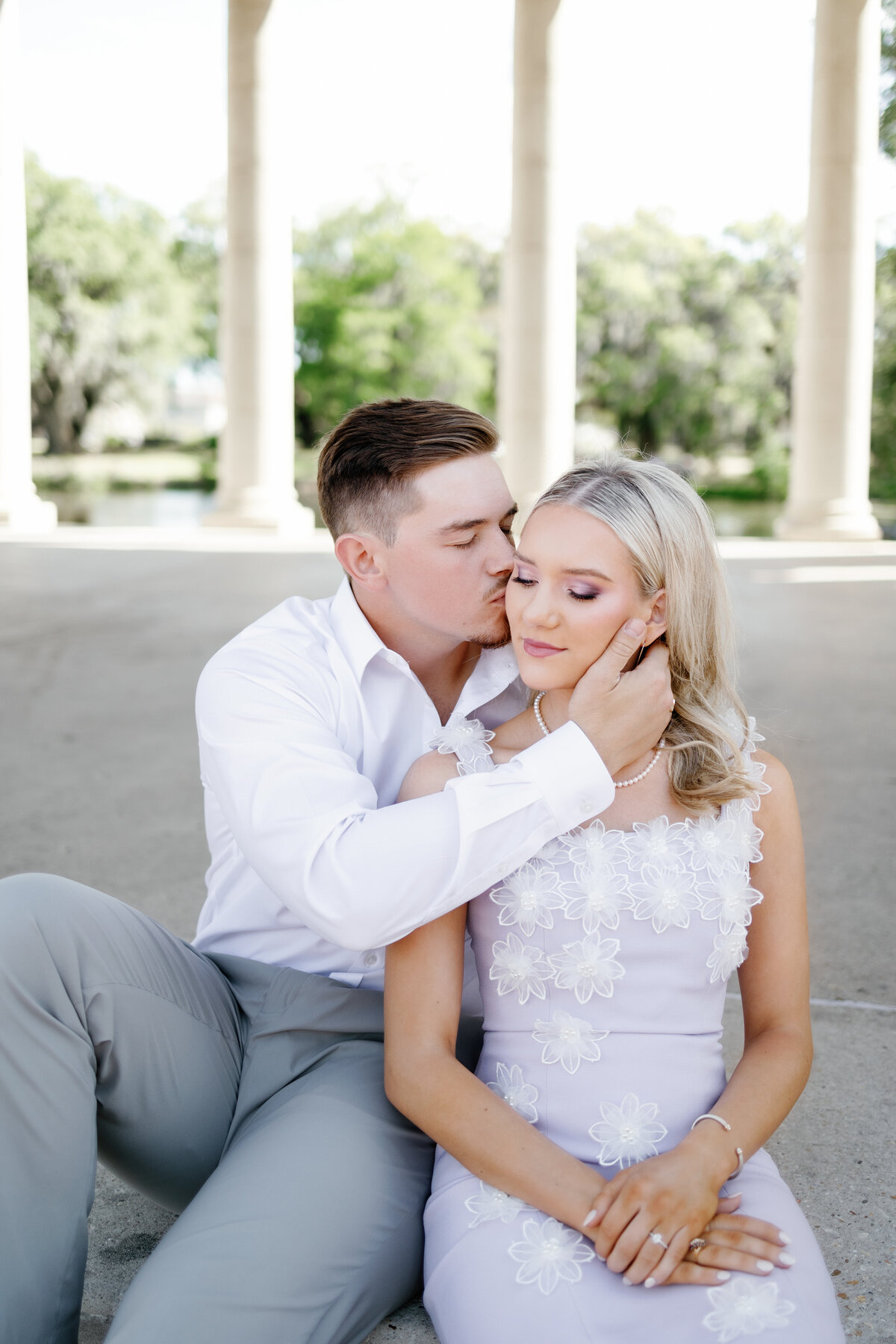 New Orleans City Park Engagement Photographer