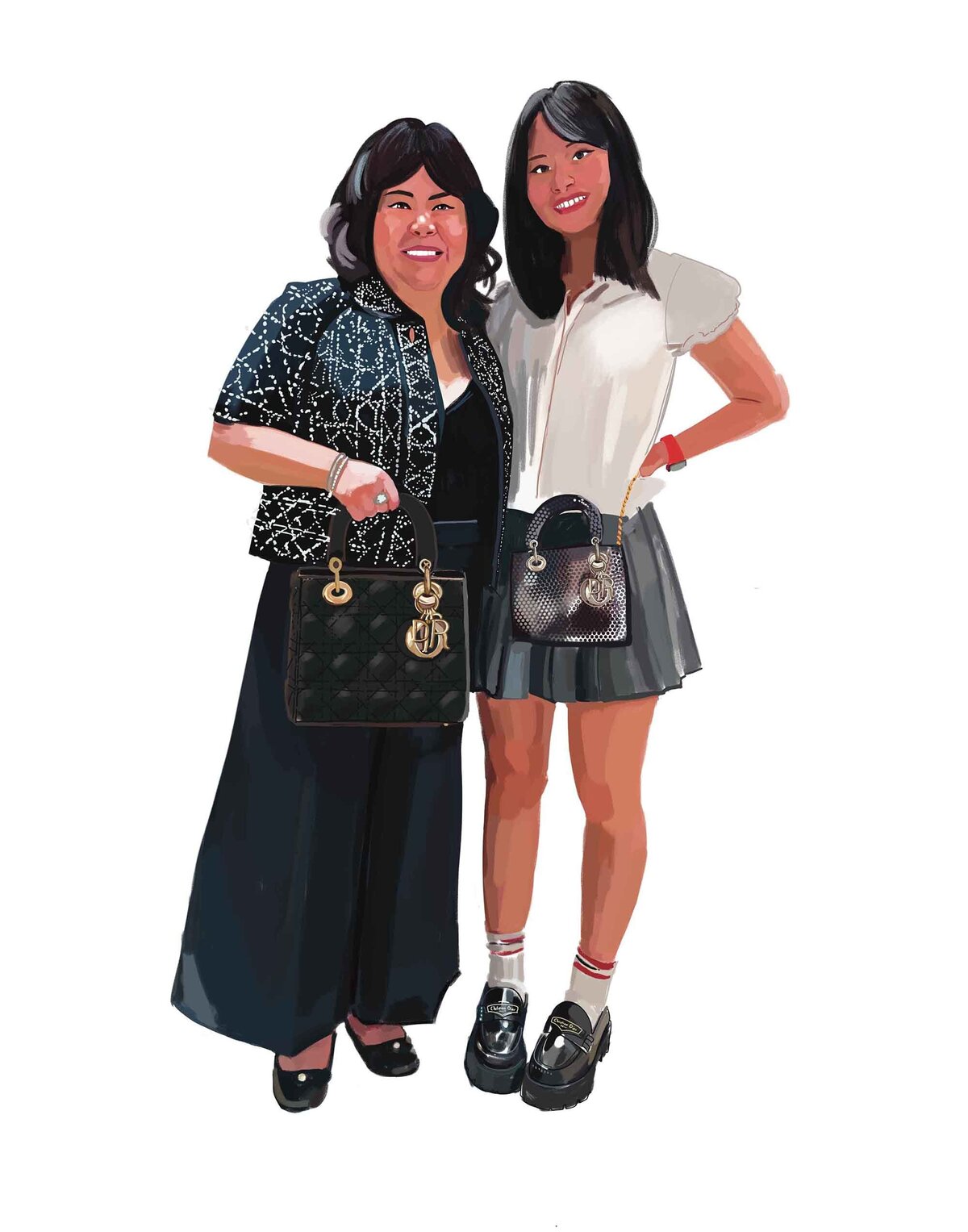 Latina Illustrator - Live Skecthing Virginia