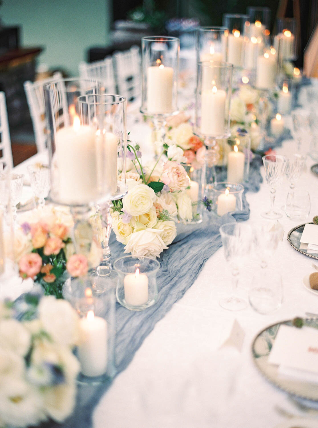 Grand Hotel Tremezzo Wedding table setting