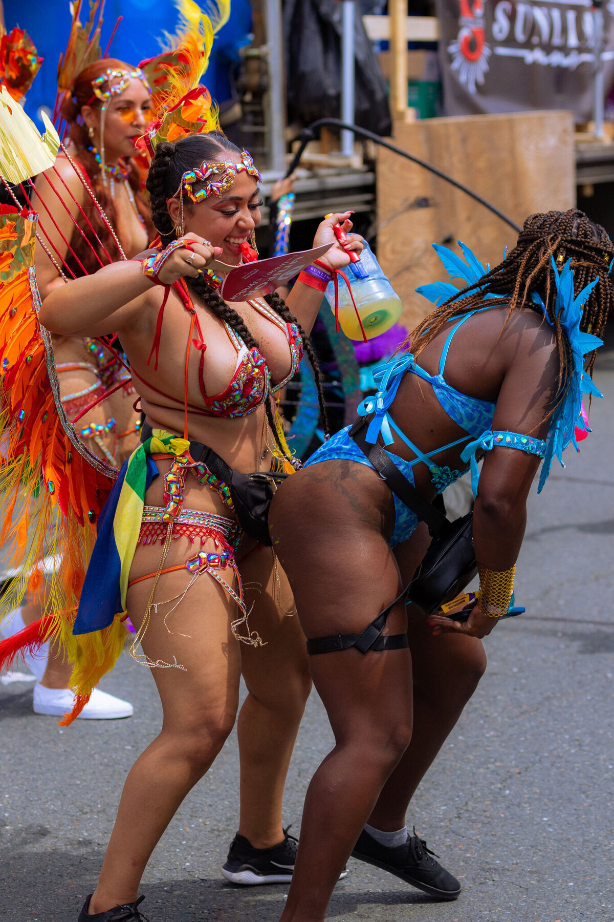 Photos of Masqueraders from Toronto Carnival 2023 - Sunlime Mas Band - Medium Band of The Year 2023-187