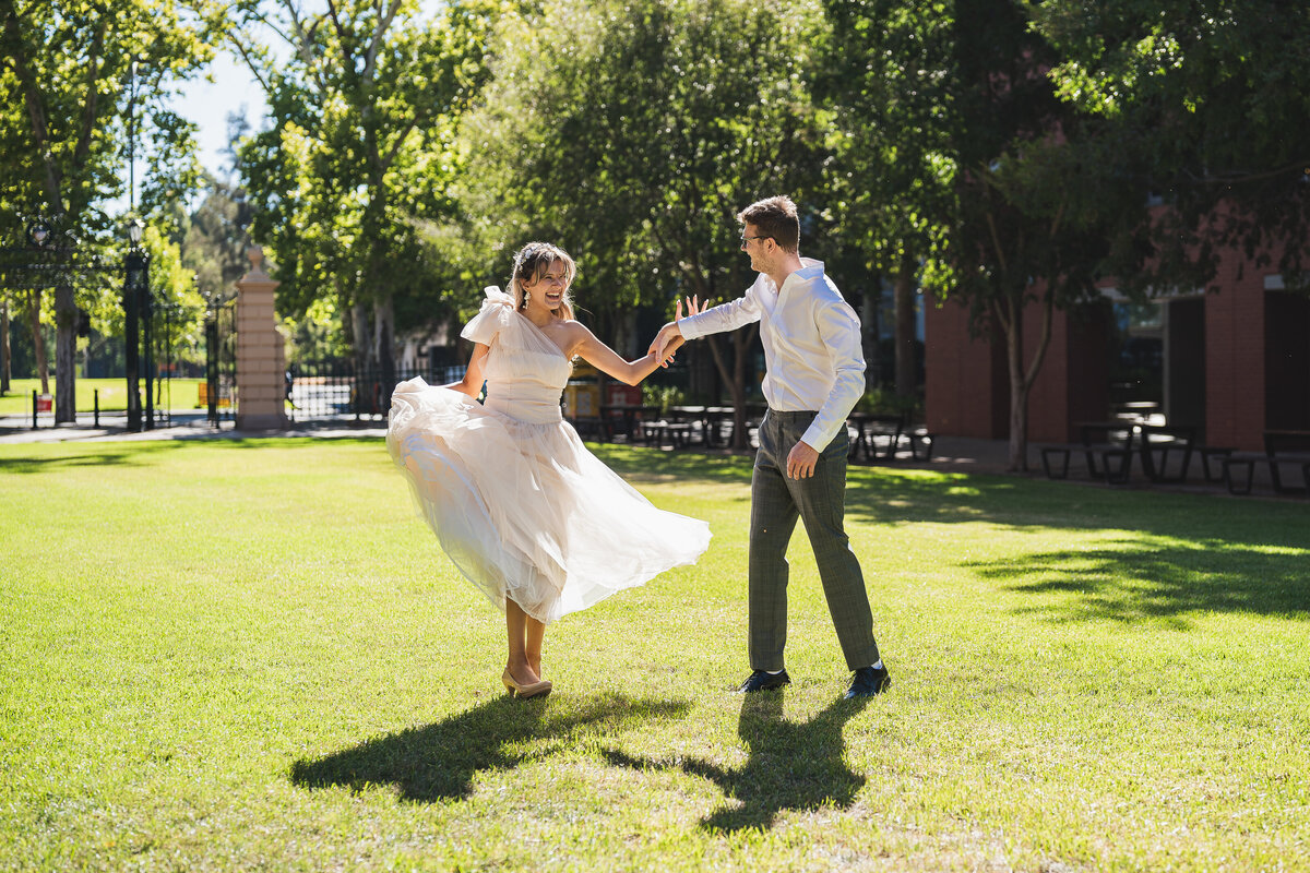 Elegant and authentic engagement photos that feel just as special years from now.