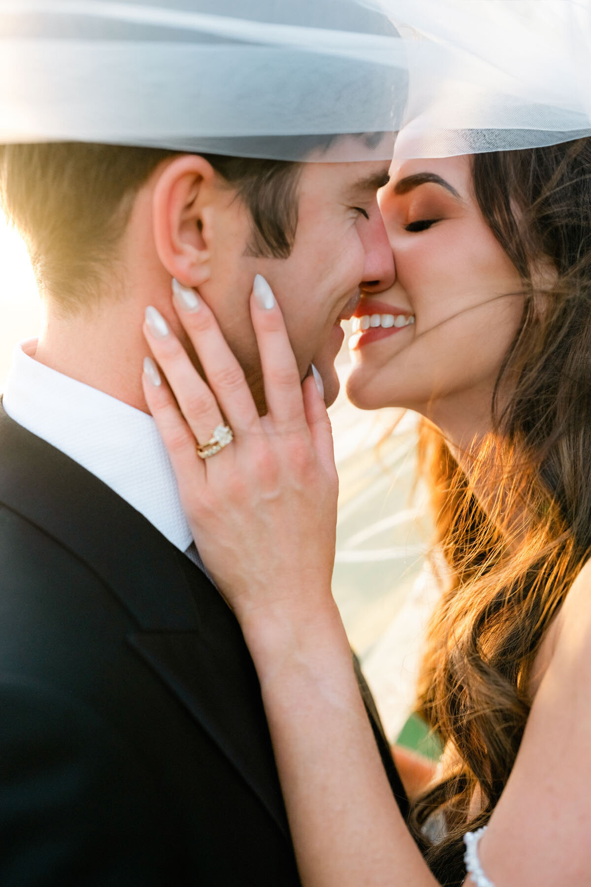 Bride & groom photo at Tanque verde ranch in Tucson, Arizona.